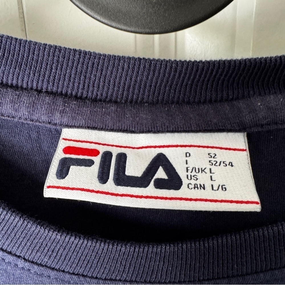 Fila Blue and Red Short Sleeve Tees - Picture 4 of 6